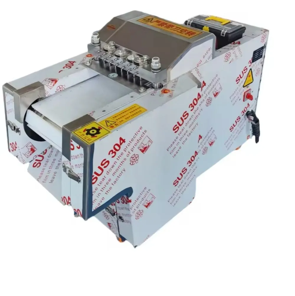 Automatic High-performance Frozen Meat Slicer - Beef Chicken Red Meat Bone Cutter, Butchery Electric Block Cutting Machine