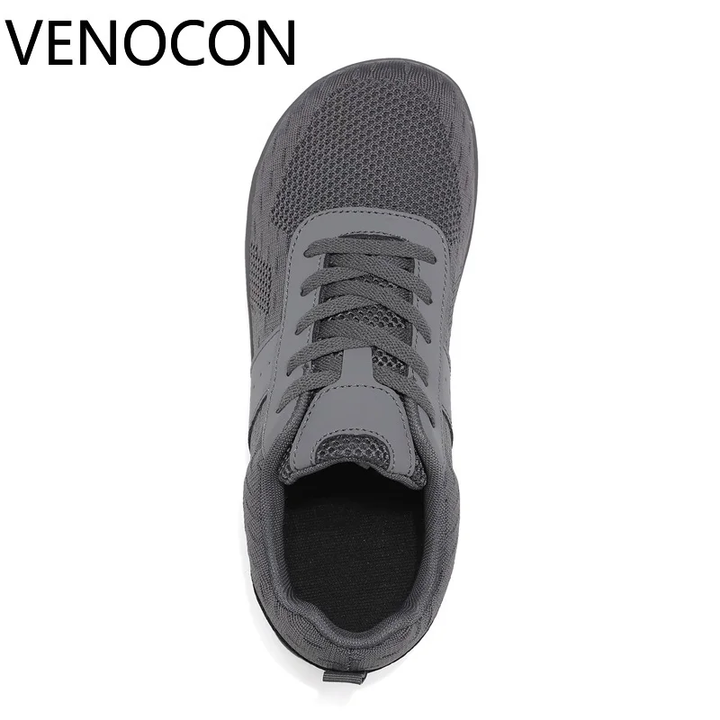 VENOCON Barefoot Extra Wide Toe Box Nose Feet Zero Drop Knit Upper Light Minimalist Shoes Sneakers Footwear For Man Men Woman