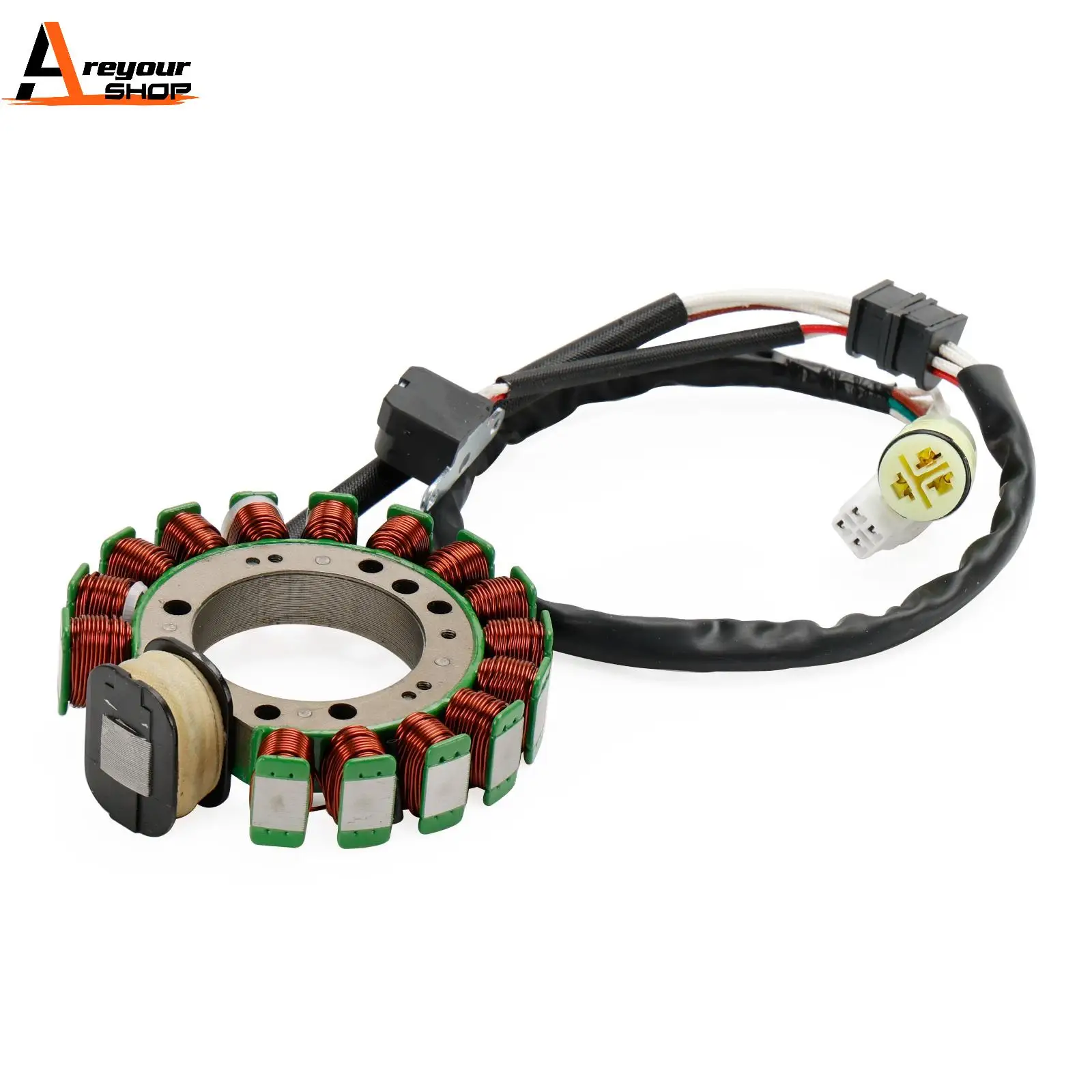 

Areyourshop MAGNETO STATOR GENERATOR ASSY FOR YAMAMA ATV GRIZZLY 600 YFM600 4X4 1999 2000 2001