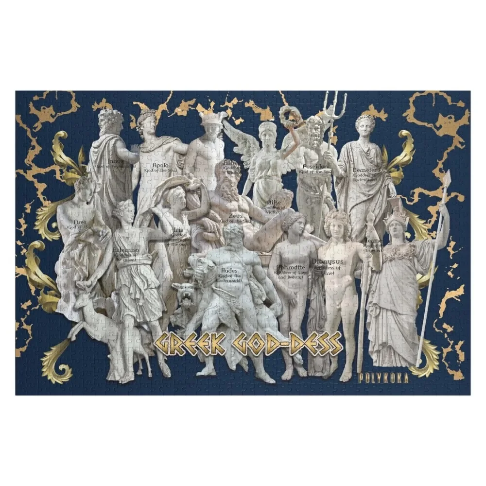 

Greek Gods - Greek Gods Jigsaw Puzzle Works Of Art Custom Wooden Gift Custom Jigsaw Personalized Baby Object Puzzle