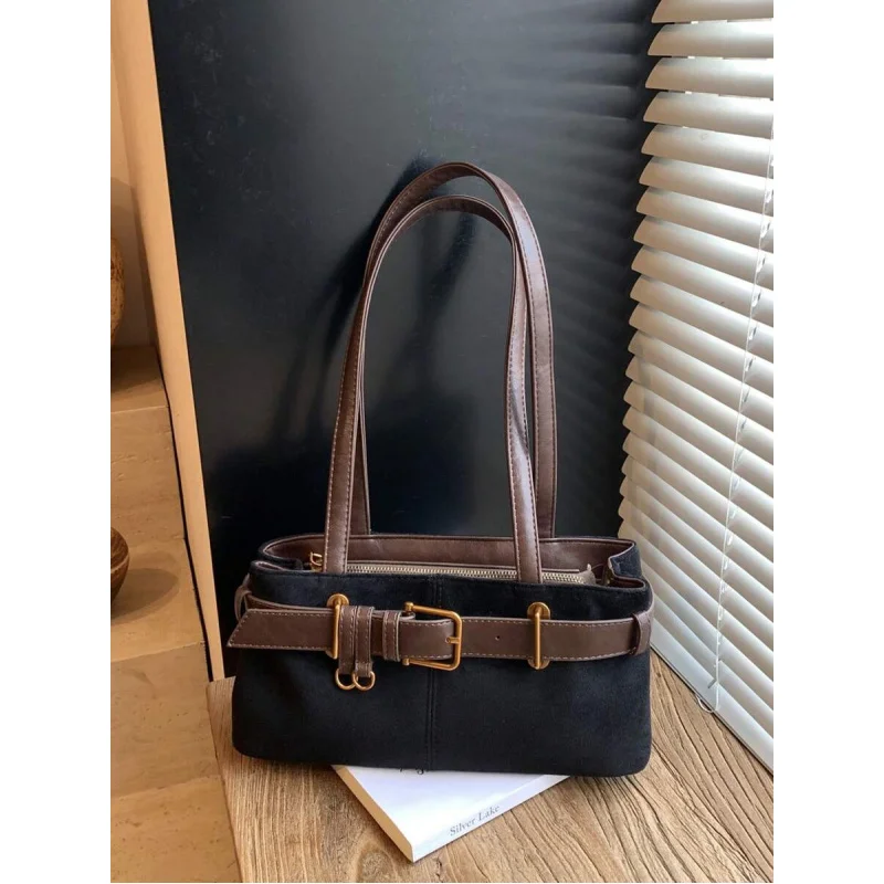 

Niche Design Keychain Pouch, Retro Chic Underarm Bag, Minimalist Women Handbag, Autumn/Winter 2025 New Arrival