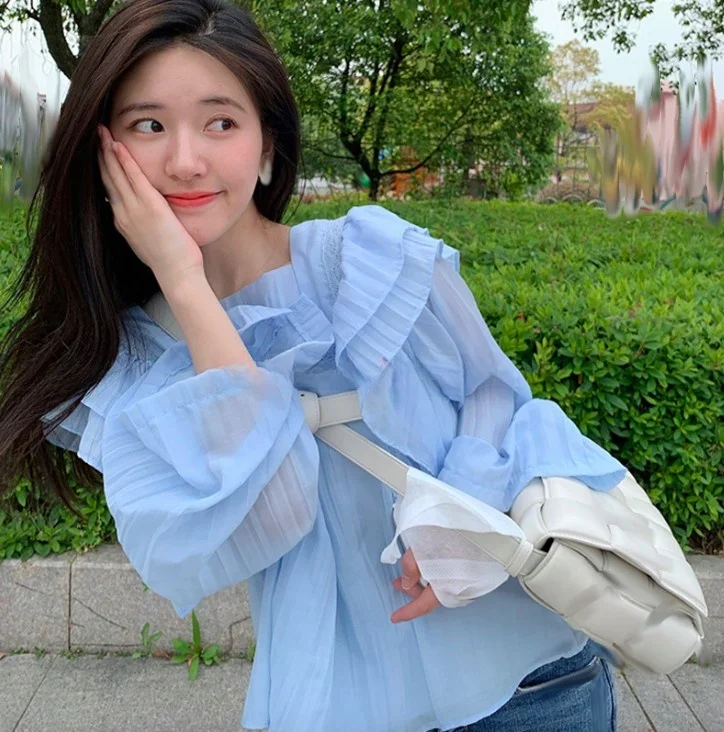 

Летняя футболка-топ в японском стиле с защитой от солнца, с принтом лотоса и снежинок, однотонная, в стиле «Cool Fairy Atmosphere», для девочек