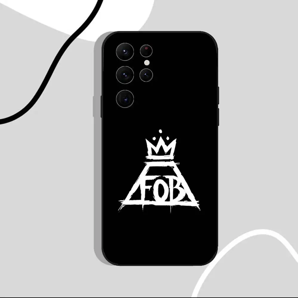 Fall Out Boy American Beauty Phone Case For Samsung S25,S24 Ultra,S20,S30 plus,S22 Plus,S23,Ultra 5G Silicone Black Shell