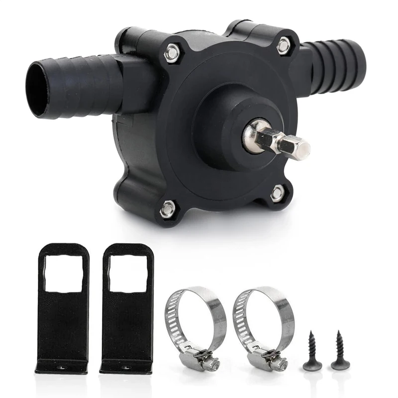 

Портативный электрический дрель-насос для перекачки воды и жидкости, домашний сад, уличный инструмент, простой в установке и использовании, самовсасывающие аксессуары