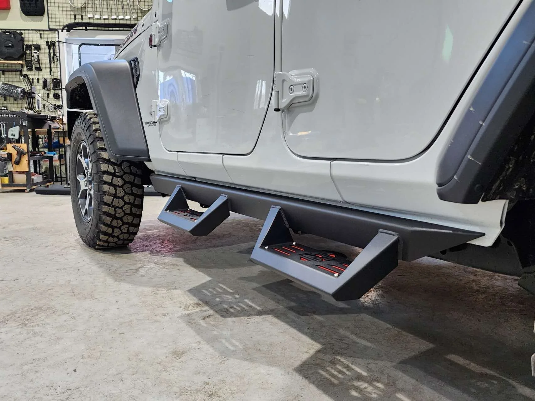 Car Accessories Running Board Nerf Bar For Jeep Wrangler JL 4 Door 2018 2019 Side Step