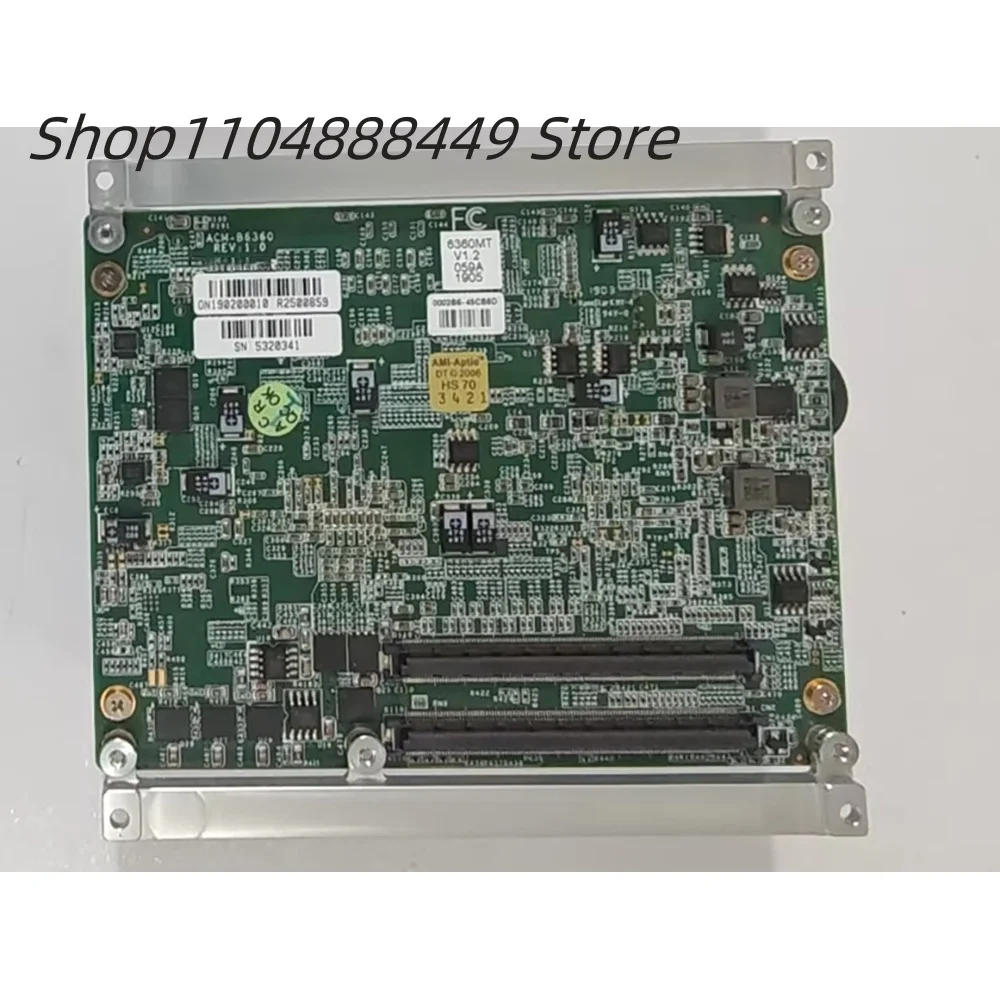 ACM-B6360 REV 1.0 اللوحة الأم الأساسية للمعدات 6360MT V1.2