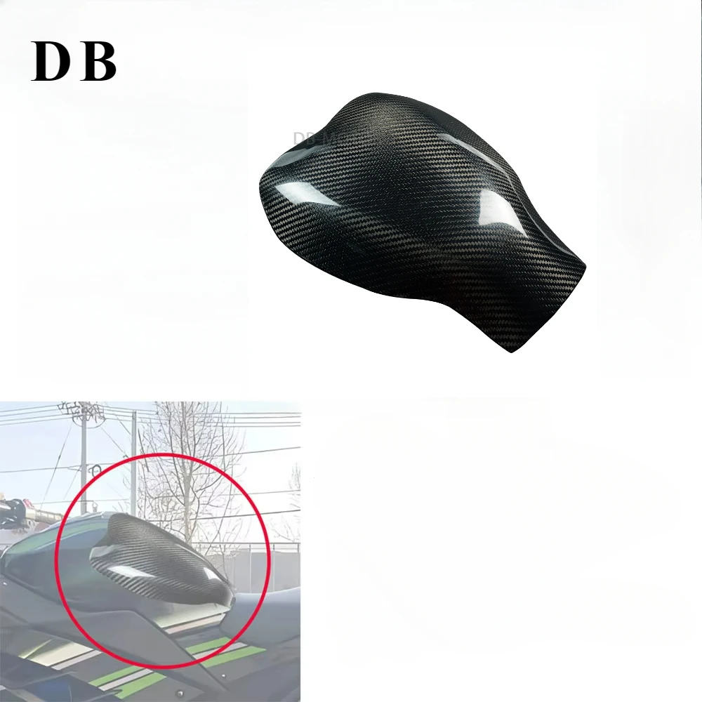 

Мотоциклетная защитная крышка топливного бензобака из углеродного волокна, подходит для Kawasaki Ninja 250R EX250 2008-2012 09 10 11