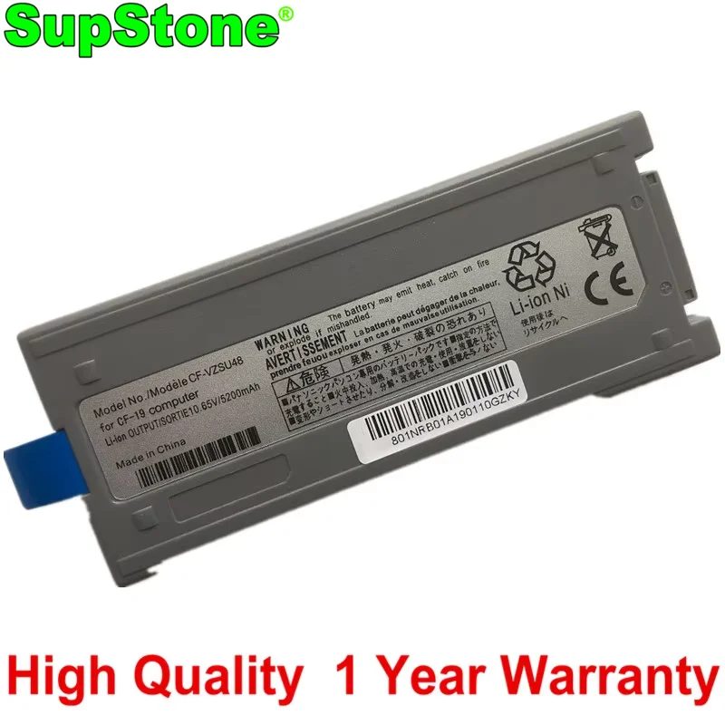 SupStone 6Cell Новый аккумулятор для ноутбука CF-VZSU48U для Panasonic Toughbook CF-19 CF-VZSU48 CF-VZSU48R CF-VZSU28 CF-VZSU50 SupStone 6Cell Новый аккумулятор для ноутбука CF-VZSU48U для Panasonic Toughbook CF-19 CF-VZSU48 CF-VZSU48R CF-VZSU28 CF-VZSU50