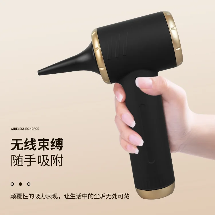 New Mini Car Vacuum Cleaner Home Car Wet and Dry Wireless High Power Powerful Portable Vacuum Cleaner 5500Pa Large Suction