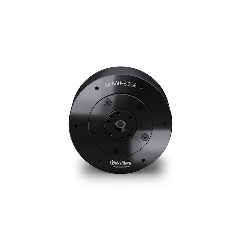 AKA60-6 KV80 24V/48V 브러시리스 모터는 서보 및 MIT 모두를 지원하며, 바퀴 달린 로봇 AGV에 적합하며 높은 방사형 하중 용량을 가집니다.