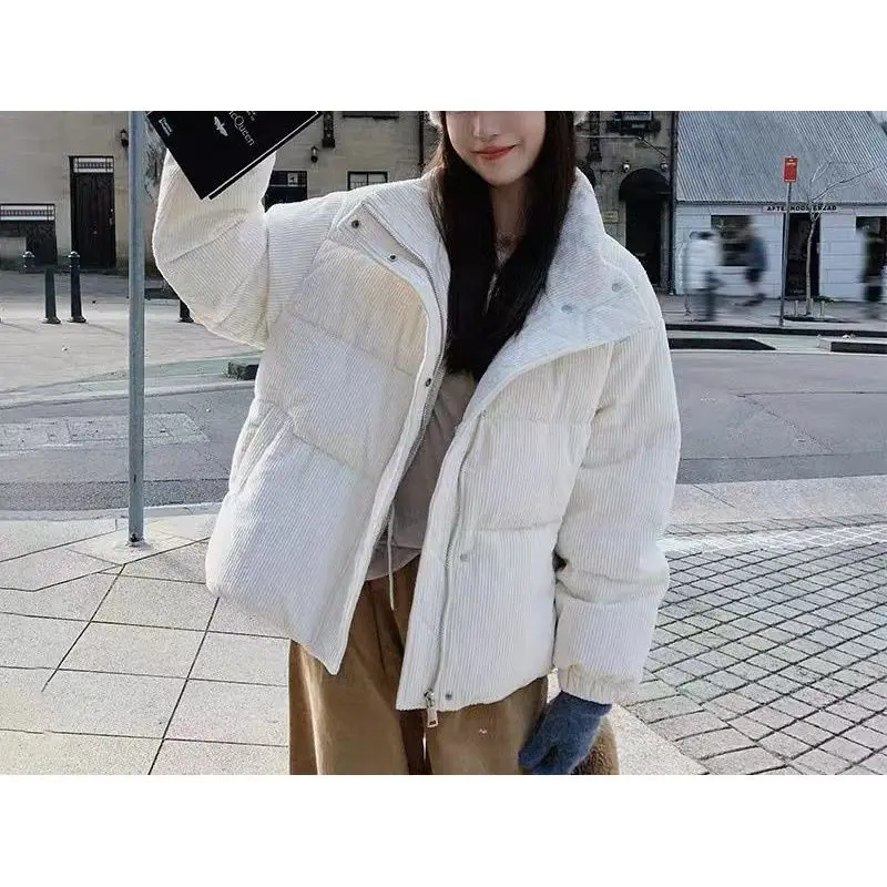 2025 Winter New Style Corduroy Cotton Coat for Women