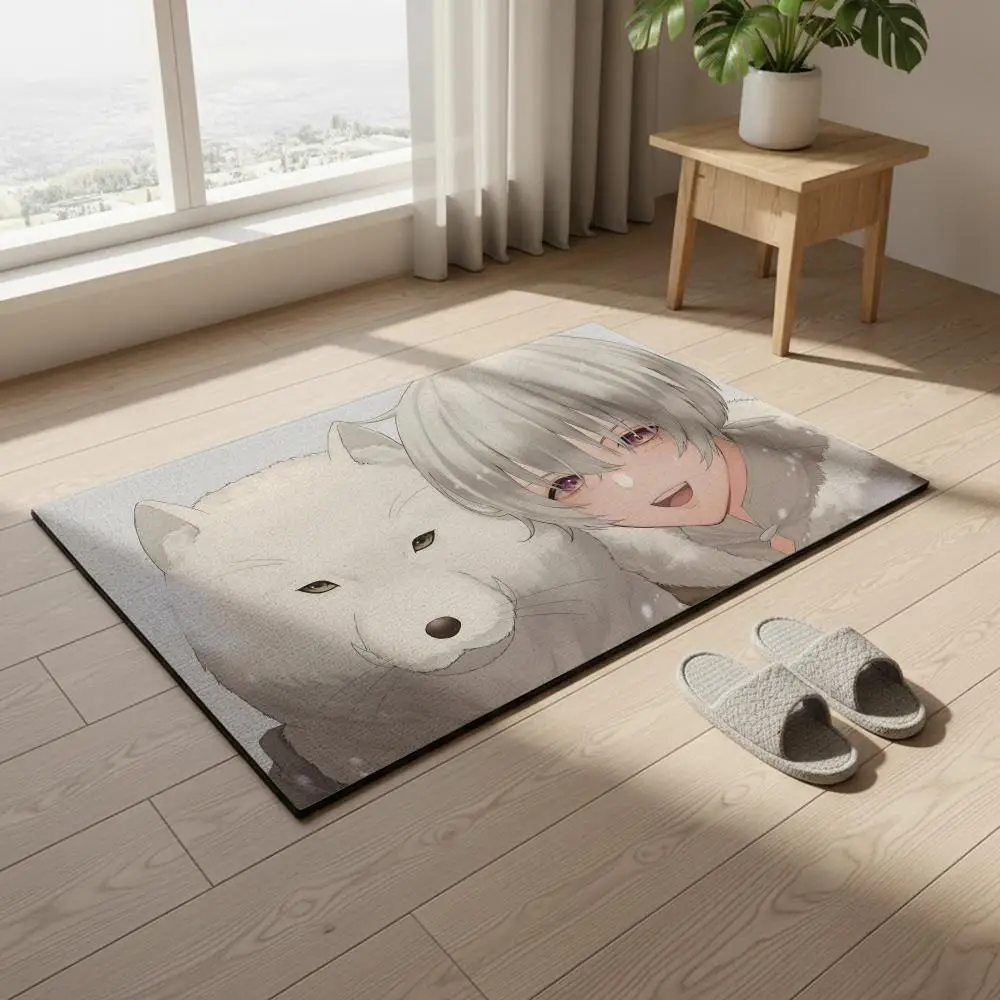 Floor Mat  diatom mud bathroom absorbent floor mat toilet toilet stepping mat anti-slip mat home entrance mat T-To Your Eternity