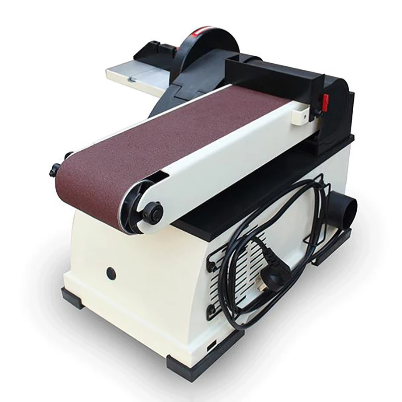 Nueva máquina de correa, JBDS-4115II de escritorio pequeño, máquina pulidora multifunción para el hogar, lijadora Vertical para carpintería, cuchillo de pulido
