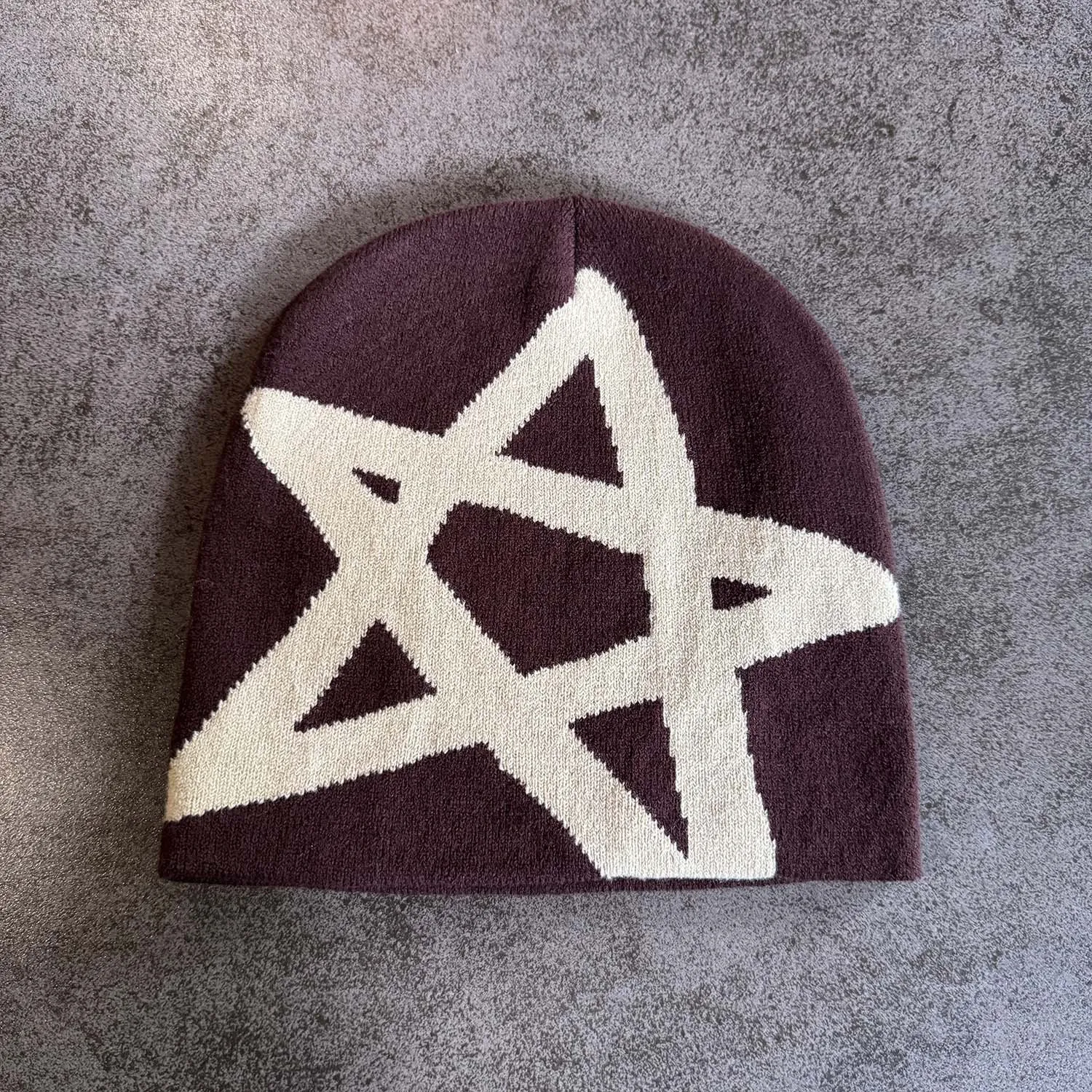 Berretti lavorati a maglia stella Sci Cappello freddo Autunno inverno All'aperto Tenere al caldo Donna Uomo Y2K Cap Hip Hop Orecchio Gorra Cofano Unisex Skullcap