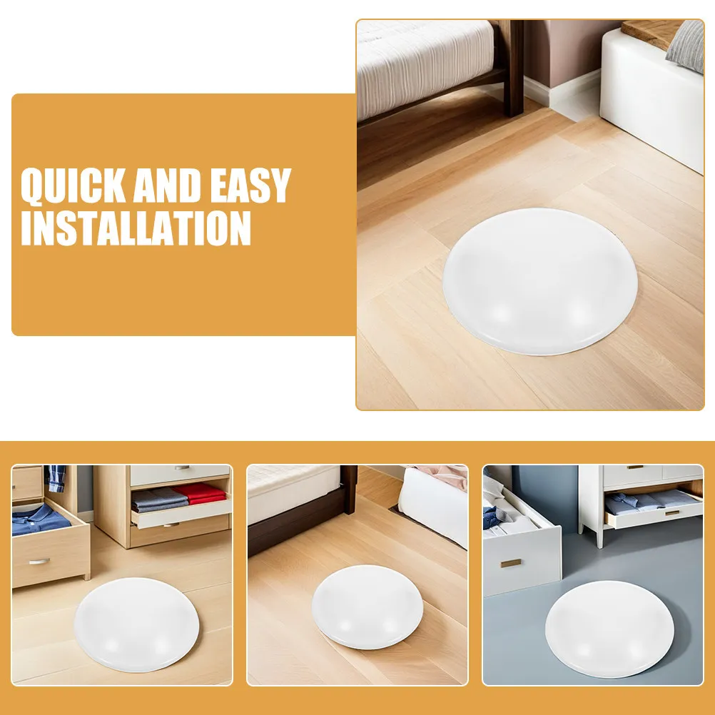 Mushroom Ceiling Light Shade Round Flush Mount Plastic Lamp Cover Replacement for Chandelier Ceiling Fixture Soft Light Diffuser