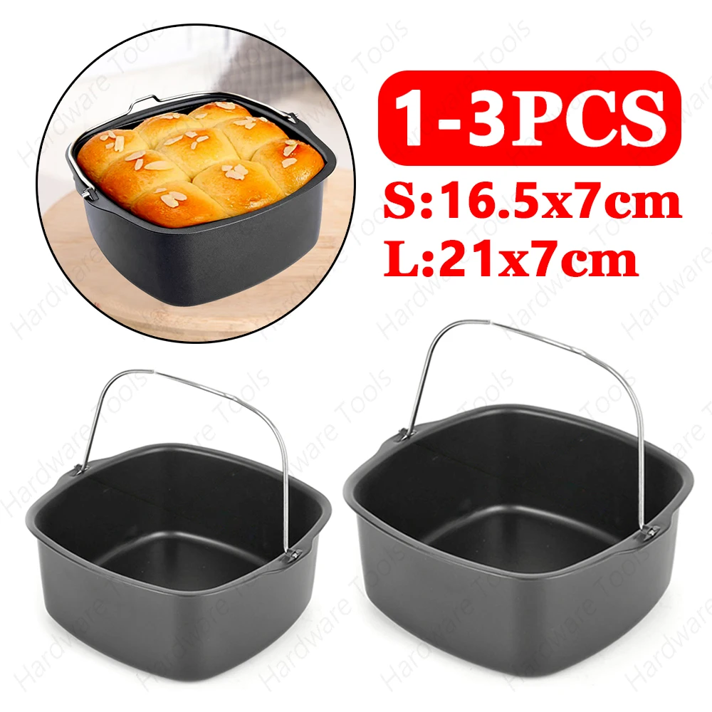 1-3PCS Non-Stick Bread Toast Box Mold 7 Inch/8 Inch Round Baking Pot Bread Loaf Pan BPA Free For Baking Bread Kitchen Bakeware