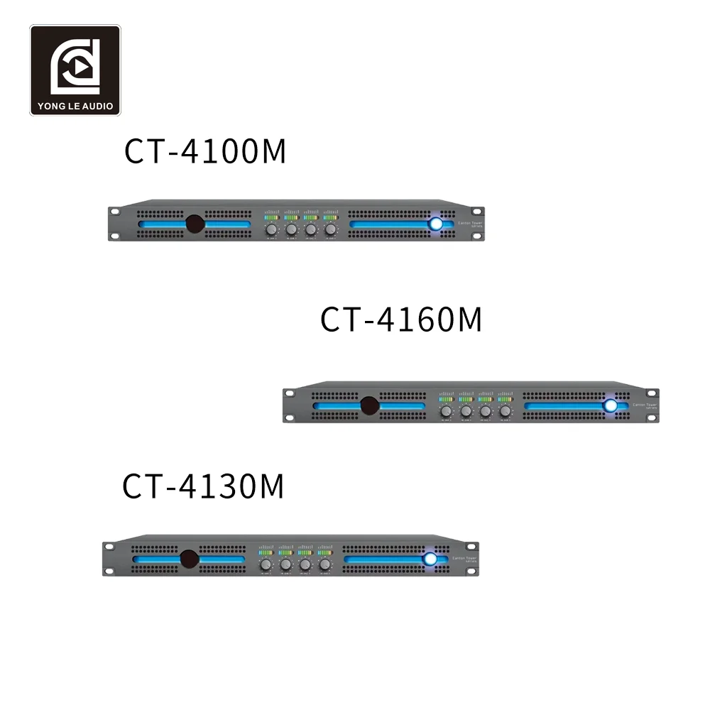 

4-Channel 1600W Metal Power Amplifier Board Module 8 Ohm High/Low Subwoofer