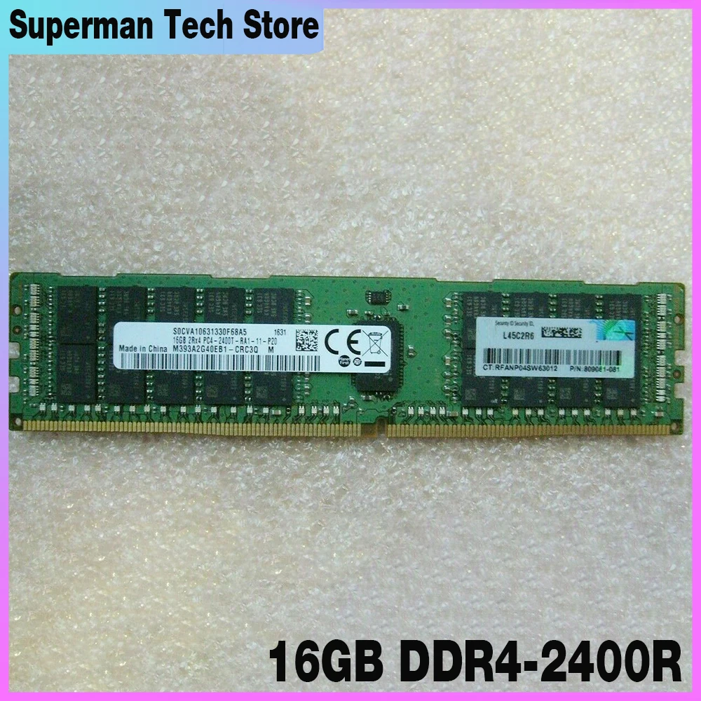 Server Memory 836220-B21 809081-081  High Quality Fast Ship 16GB DDR4-2400R