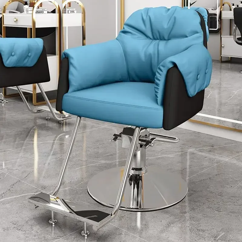 

Professional Barber Chairs Cosmetic Esthetician Manicure Beauty Chair Shampoo Barbershop Taburete Giratorio Barber Furniture