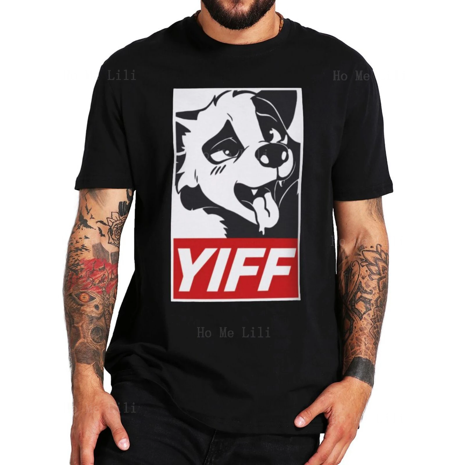 Cotton Unisex T-Shirts Cute Furry Anime Furries YIFF Fans Gift