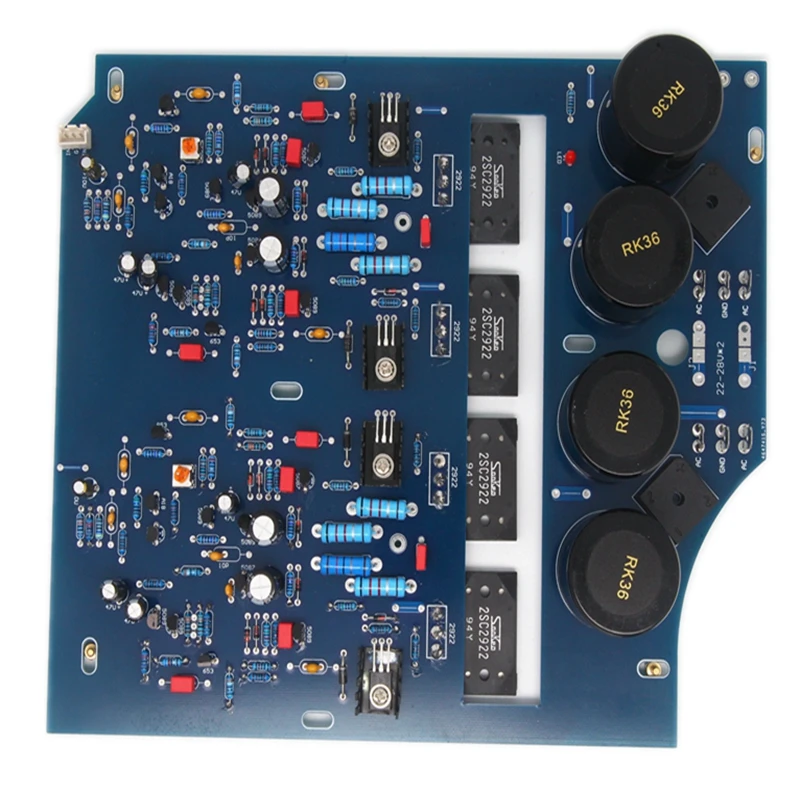 Finished 80W*2 HiFi NAP200 Home Audio Amplifier Board 2.0 Channel Stereo 2SC2922 Power Amp