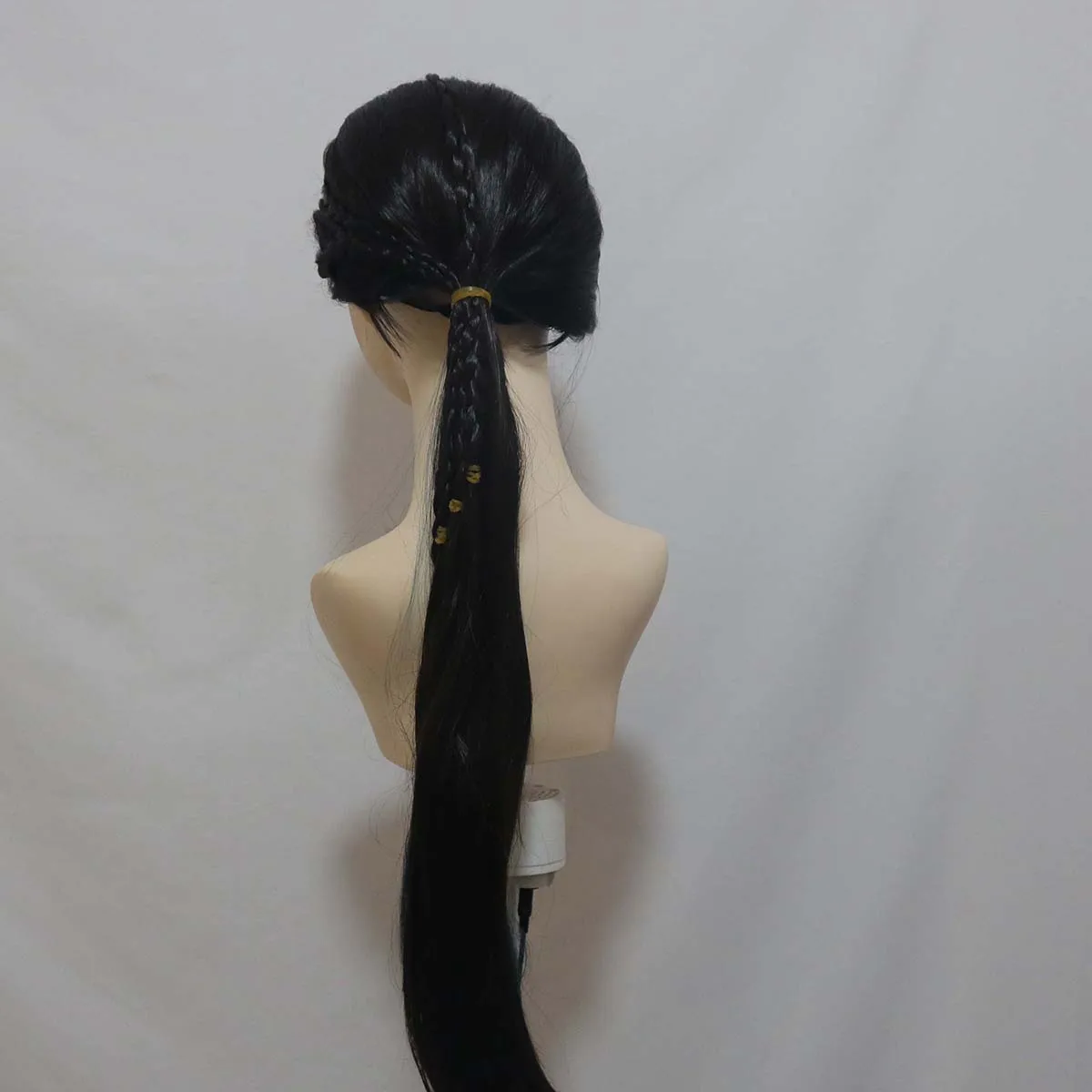 ผู้ชายเกม Twisted Wonderland Jamil Viper วิกผมถักเปียยาวตรง