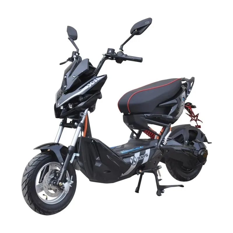 

2025 New Style Motorcycle Electric Adult With Pedal War Wolf 1200w High-speed Electric Motorcycle