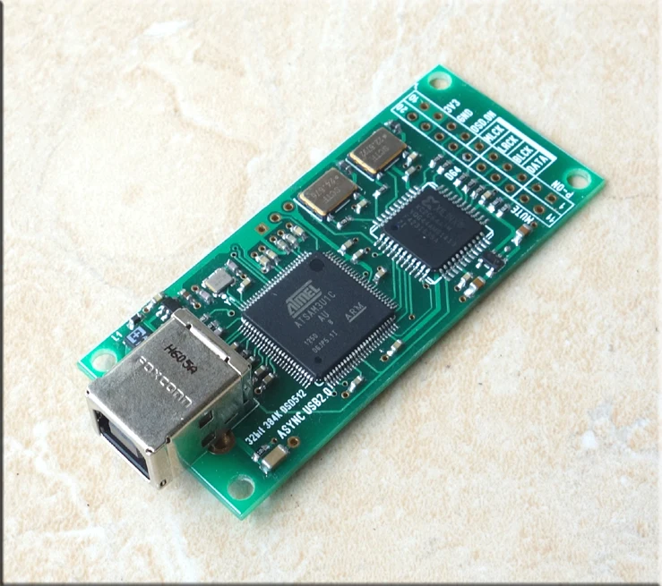 Amanero-Interfaz digital USB italiana IIS/I2S, compatible con DSD, super XMOS, con el mismo esquema de actualización femtosegundo