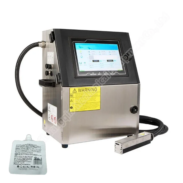 Hot selling Bottle Industrial Cij Inkjet Printer For Expiry Qr Bar Date Code Printing Machine