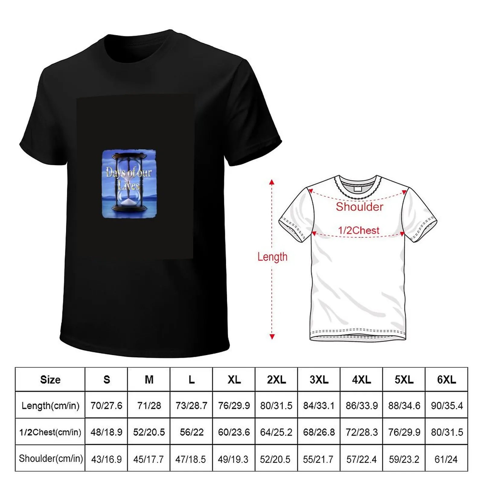 Days of Our Lives Soap Opera ,Designer T-Shirt Art Pattern Printed Casual Top
