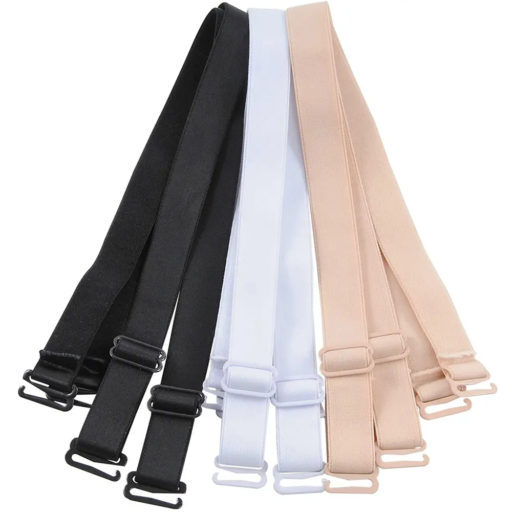 

3/5 Pairs Women Convertible Wide Bra Straps Underwear Straps with 15mm 20mm Width