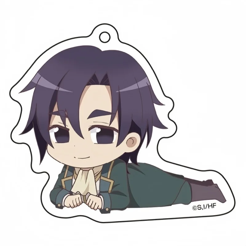 Wholesale Anime My Next Life As A Villainess Hamefura Catarina Claes Acrylic Keychain Pendant Figure Keyring Gift Bag Charm 6cm