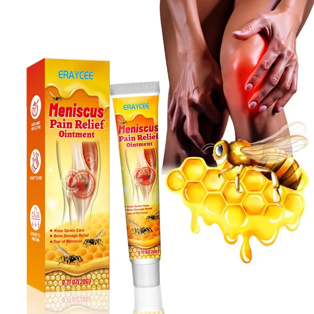 New Bee Analgesic Cream Knee Synovial Meniscus Pain Relief Ointment Arthritis Joint Muscle Ache Care Plaster