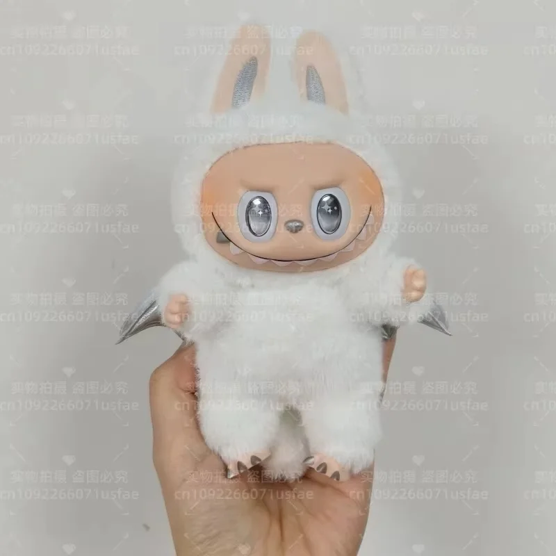 

2025 Replica Monster Labubu Zimomo Series Angel Creative Change Dolls Diy Figure Vinyl Pendant Plush Toys Birthday Gift Ornament