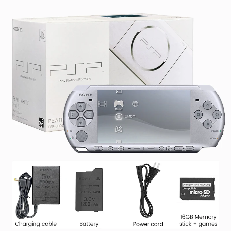 Controle PSP 3000 Sony Jogos Portáteis