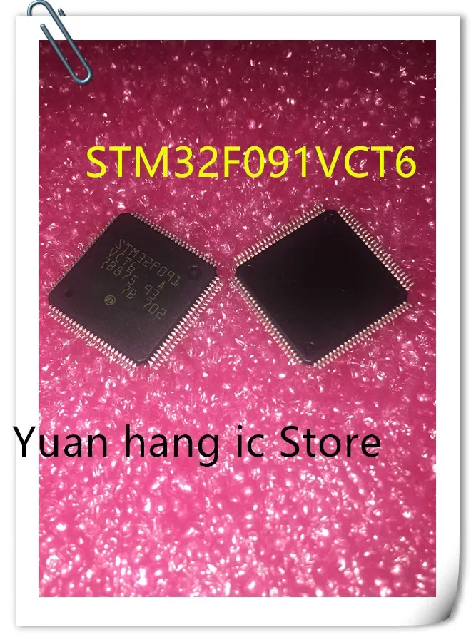 5PCS STM32F091VCT6  STM32F091VC STM32F091 100% New original