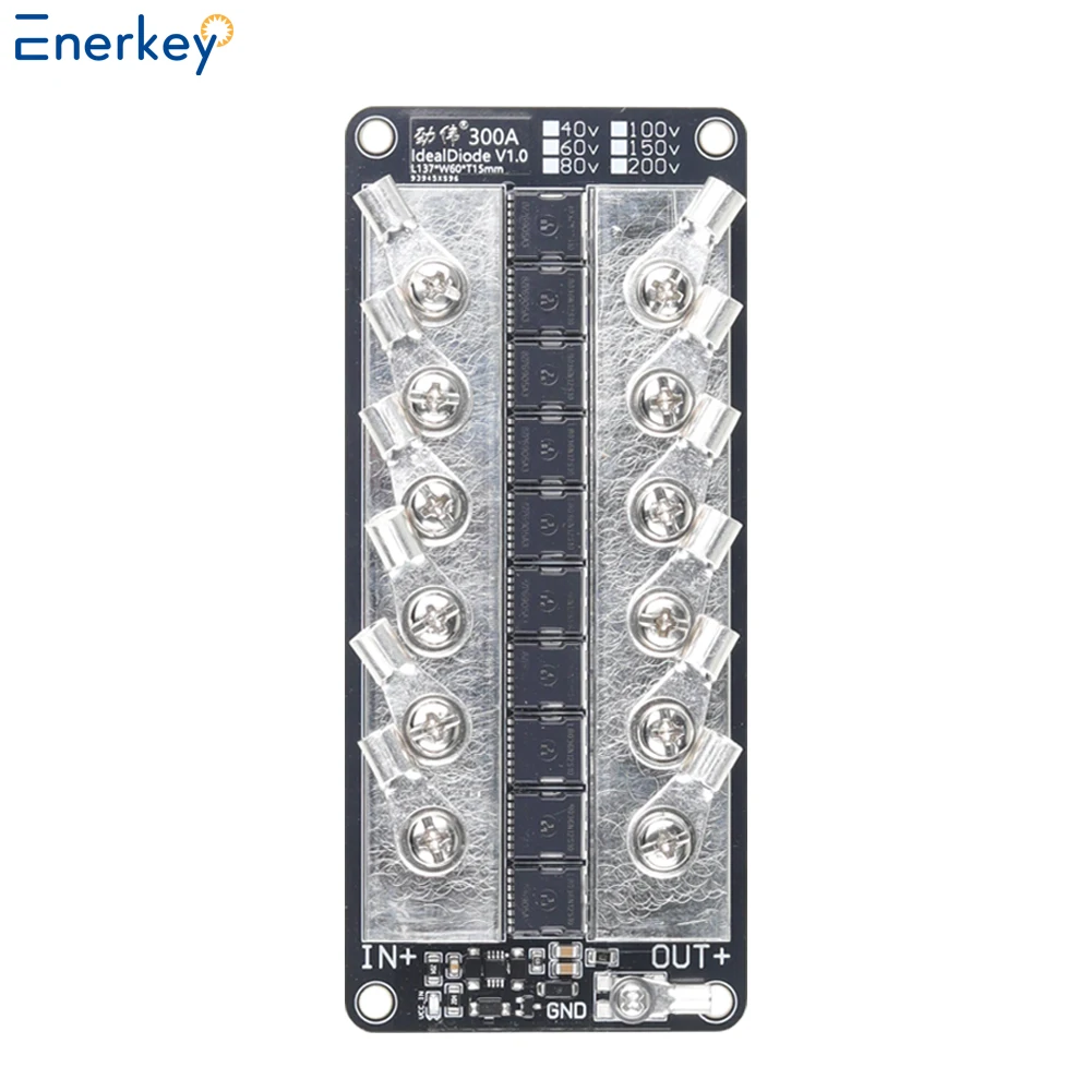 Enerkey 100V 150V 200V 260A 300A Ideal Diode Module For Photovoltaic Solar Base Station Industrial Control Electric Car