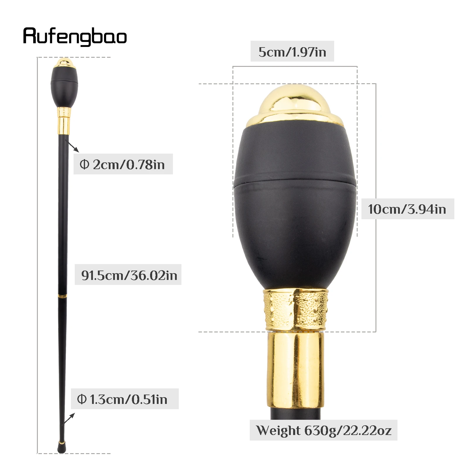 หนังสีดํา Ellipse Silver Walking Cane แฟชั่นตกแต่งเดิน Stick สุภาพบุรุษ Elegant คอสเพลย์ Cane Crosier 92 ซม