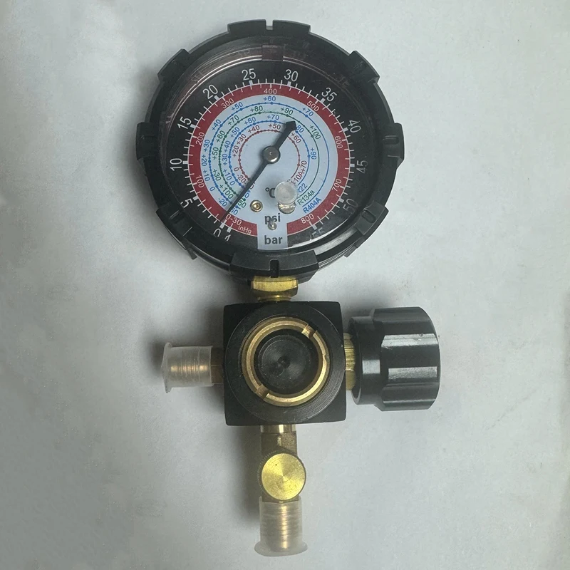 R134A Low Side Pressure Gauge R410A R22 R404A Single Manifold Gauge For Air Condition Refrigerant Charging