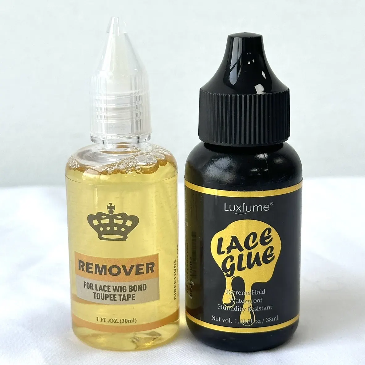 Клей для парика Дополнительная фиксация Водонепроницаемый кружевной фронт Супер клей для парика Клей для кружева Клей для волос Инструменты для укладки волос Клей для кружева