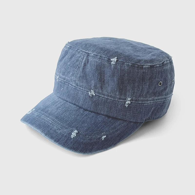 

Baseball Cap Denim Men Women Curve Bill Fitted Hat Sun Protection Accessory For Golf Holiday Running Sports Beach Outdoor
