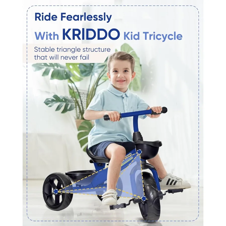 Trójkołowce dla dzieci w wieku od 24 miesięcy do 4 lat, trójkołowce dla maluchów w wieku od 2,5 do 5 lat, trójkołowce na prezent dla maluchów w wieku 2-4 lat, trójkołowiec