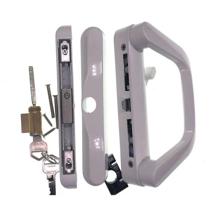 Unilateral Luxury Docking Lock Large Sliding Door Lock Wardrobe Kitchen Partition Balcony Glass Sliding Door Handle Lock