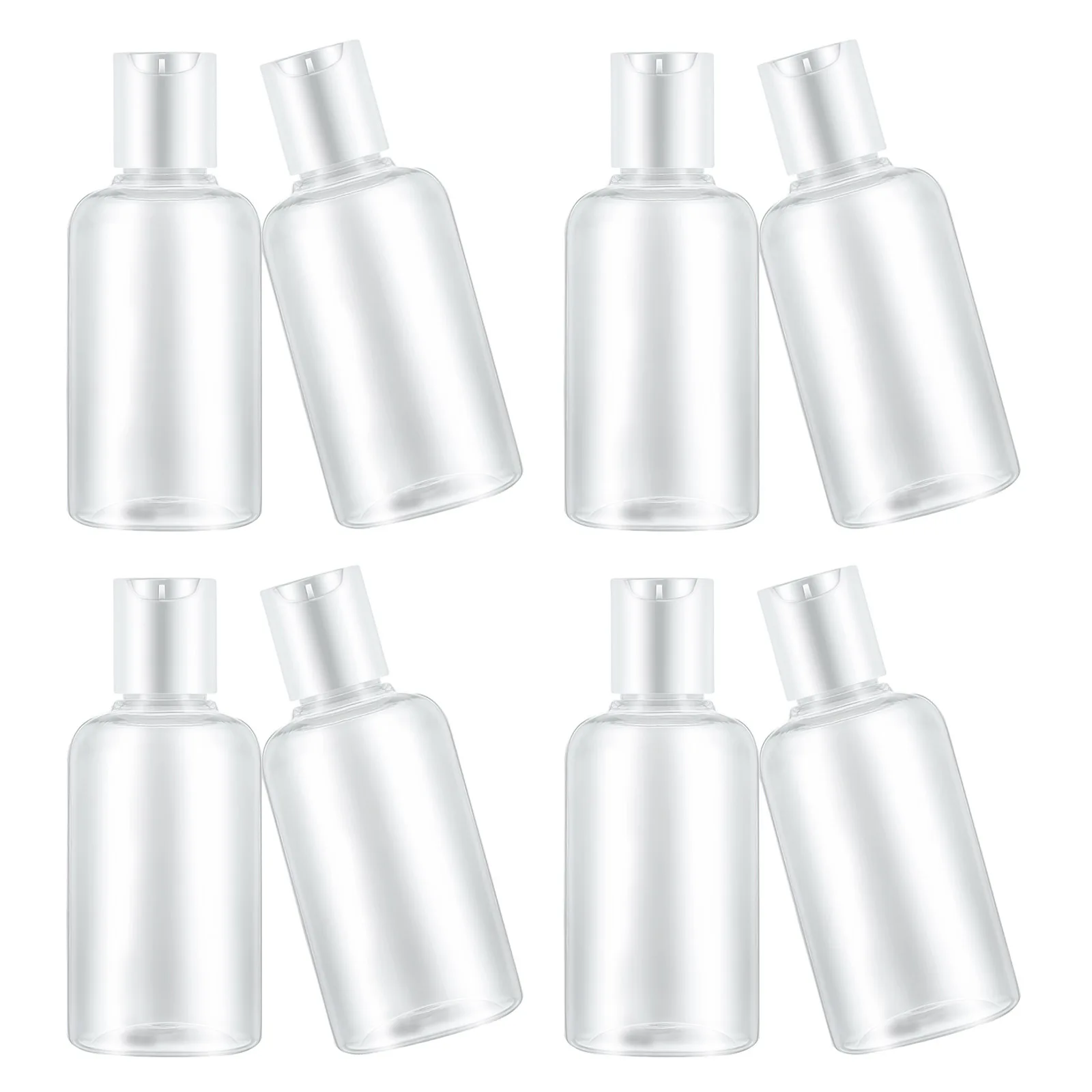 12 個千秋キャップ詰め替えトラベルボトル収納容器シャンプーローション洗顔クリームトラベルサイズトイレタリー