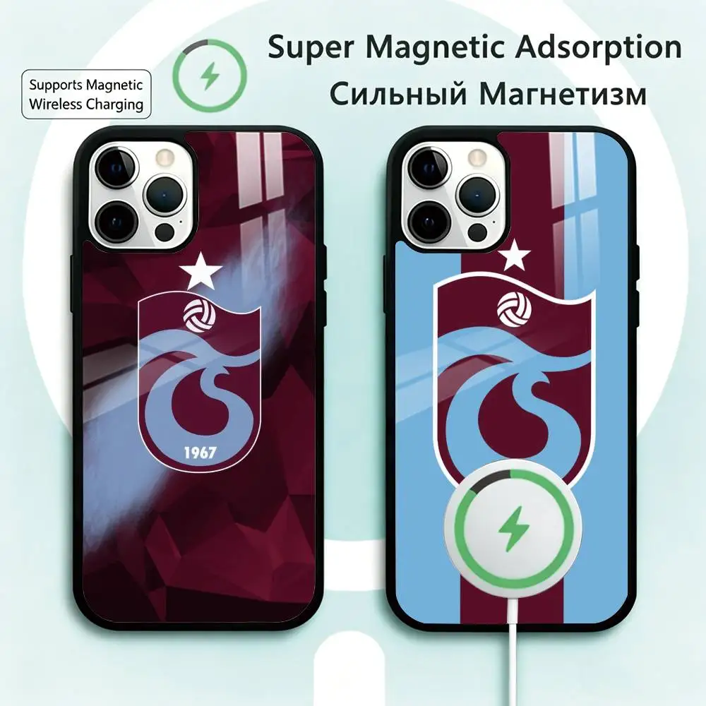 

T-Trabzonspor Phone Case For iPhone17,16,15,14,13,12,11 Plus,Pro Magnetic Supports Magnetic Wireless Charging