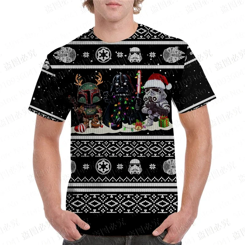 star Darth Vader Baby Yoda 3D print Disney t shirt men women Short Sleeve casual style Summer Casual Tee Tops