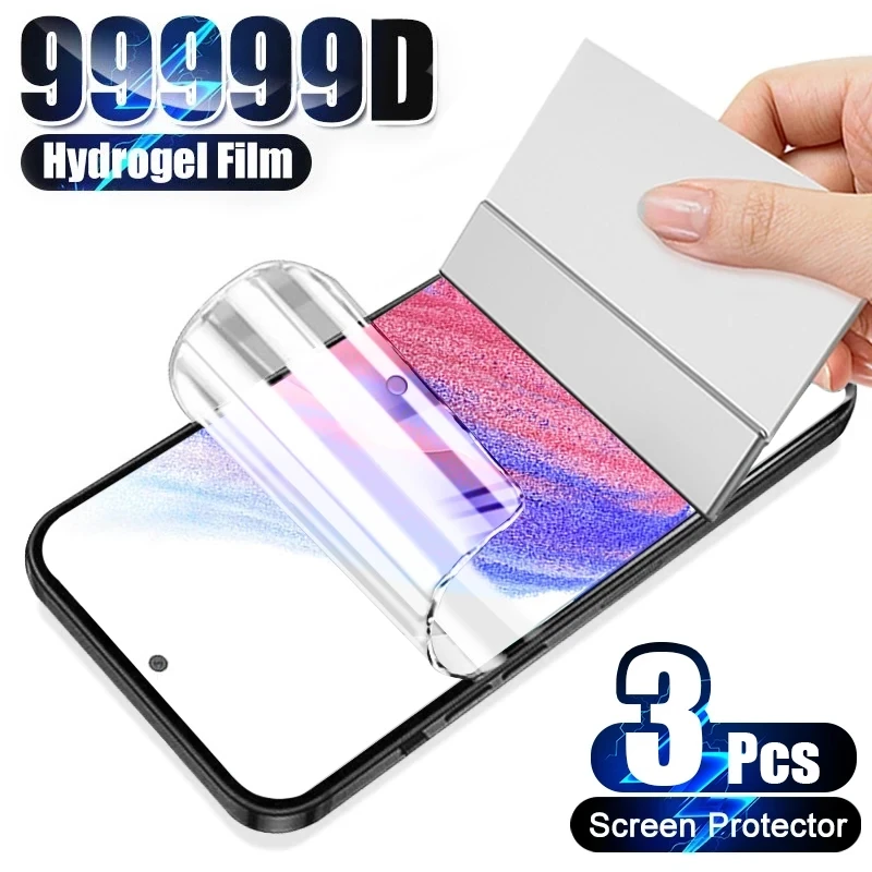 

3Pcs Hydrogel Film For Infinix Note 12 Pro 4G 5G 12 12i 12 Pro 12 Turbo 12 2023 12 VIP Smart 5 Pro 5A Smart HD Screen Protector