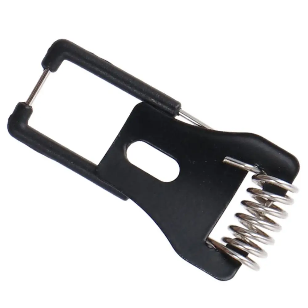 10pcs Cold-rolled Steel Downlight Spring Bracket Black 45mm Lamp Circlip Mounting Bracket Silver 15mm