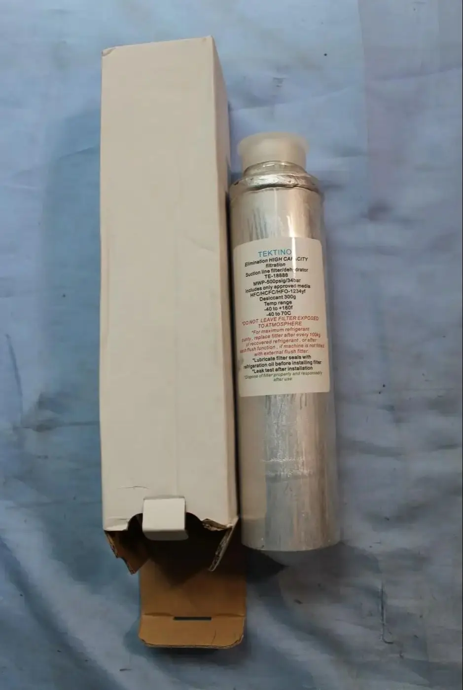 

Tektino Air Conditioning Refrigerant Recovery Filling and Cleaning Machine Accessories Refrigerant Dryer Filter