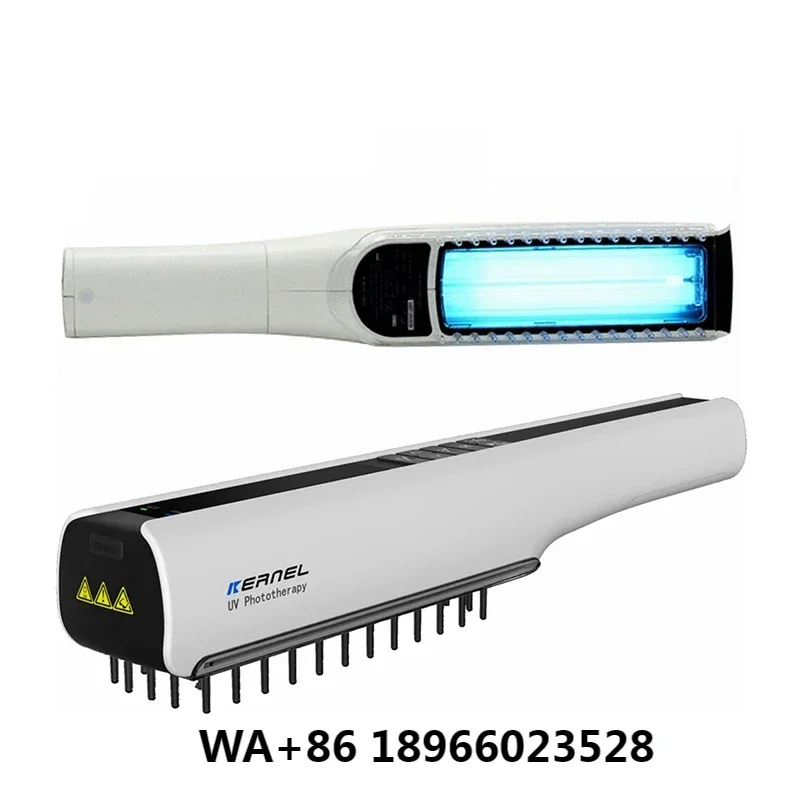 Kernel KN-4003BL2D drop-ship UVB lamp for Psoriasis & Vitiligo PL01 9w 2 Pin UVB 311nm Tube for Hand and Foot